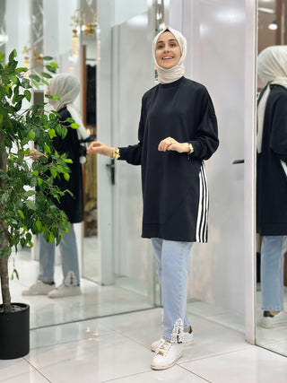 LOREEN ÇİZGİLİ TUNİK 20603