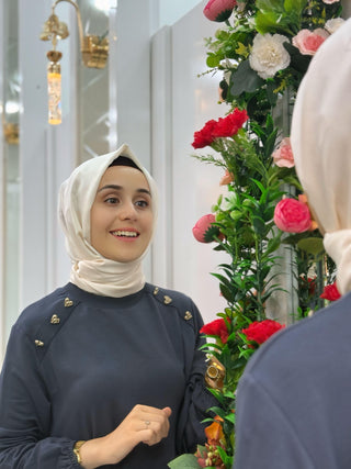 KADO KRİSTAL DÜĞME DETAY TUNİK 251184