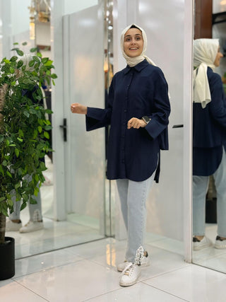 PUANE BASIC CEPLİ GÖMLEK 10688