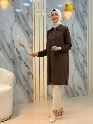 KADO YAKA CITCITLI TUNİK 257610