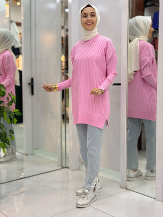 NY MEHLİKA FİTİLLİ SOĞUK İP TUNİK 3170