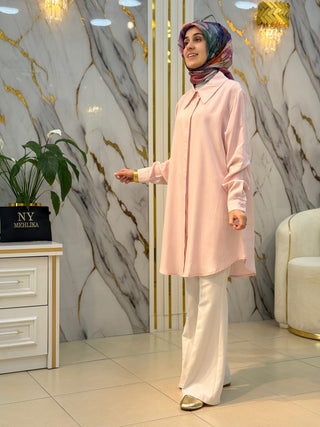 AYŞE AKAY MODA TENCEL GÖMLEK 5103