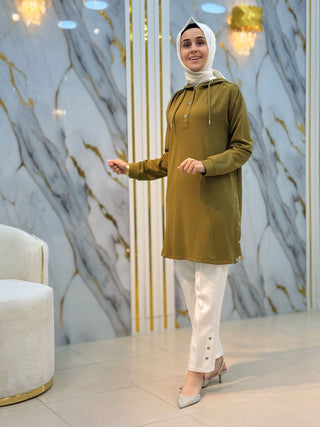 KADO KAPİŞONLU CITCITLI OYHSO TUNİK 257296