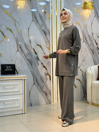 NY MEHLİKA YANI DÜĞMELİ TAKIM 1006