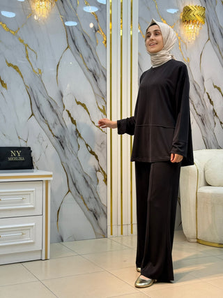 NY MEHLİKA PANTOLONLU PİKE TAKIM 1069