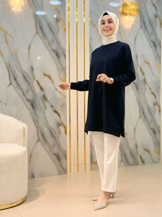 AYŞE AKAY 85 CM TUNİK 25222