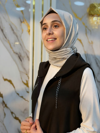 NCL KAPŞONLU KAŞE YELEK 1325