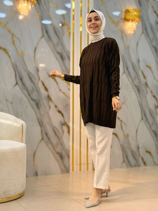 MEHLİKA SOĞUK İP TUNİK 3174