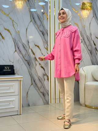 NY MEHLİKA BEBE YAKA GÖMLEK 1580
