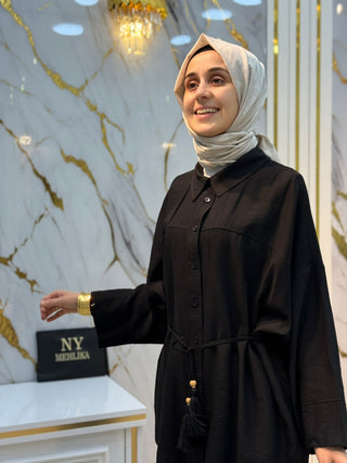 İKOLL YARASA KOL KESİK DETAYLI TAKIM 16079