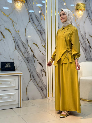 İKOLL BAĞLAMA DETAYLI ETEKLİ TAKIM 17236