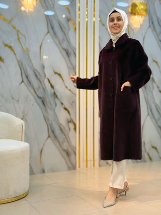 PUANE ANGORA RAHAT ASTARSIZ KABAN 15220