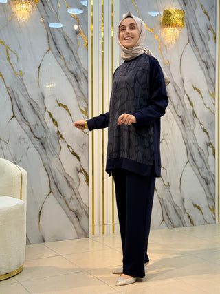 NY MEHLİKA KUPRA DESEN DETAYLI TAKIM 2952