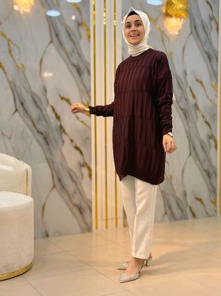 MEHLİKA SOĞUK İP TUNİK 3174