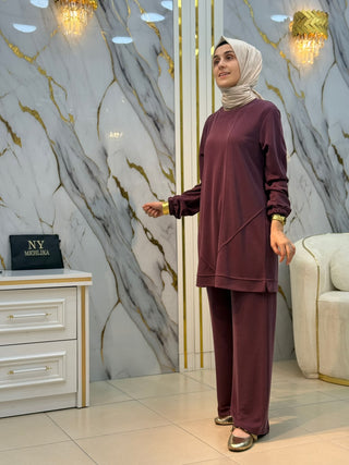 KADO ÇİZGİ DETAYLI PANTOLONLU TAKIM 268220