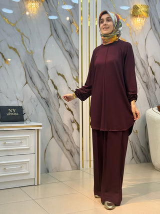 KADO TUNİĞİ CİMA DETAYLI PANTOLONLU TAKIM 268782