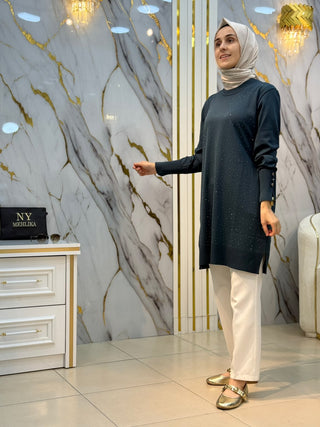 KADO TAŞ İŞLEMELİ TUNİK 2726008