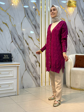 NY MEHLİKA BAKLAVA DESEN HIRKA 3290