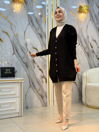 NY MEHLİKA FİLE DETAY TASARIM HIRKA 3340