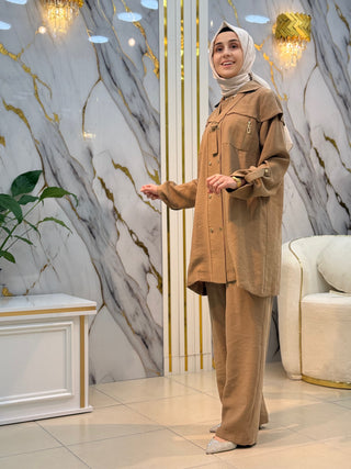 PANOVA TENSEL ÖNÜ ÇITÇITLI TASARIM 2'Lİ TAKIM 5514