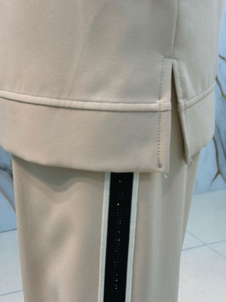 AYNAZ TAŞ ŞERİT İŞLEMELİ TASARIM TAKIM 120081