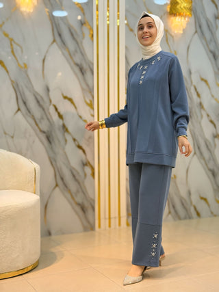 NY MEHLİKA İNCİ VE TAŞ İŞLEME DETAY OYSHO TAKIM 8145