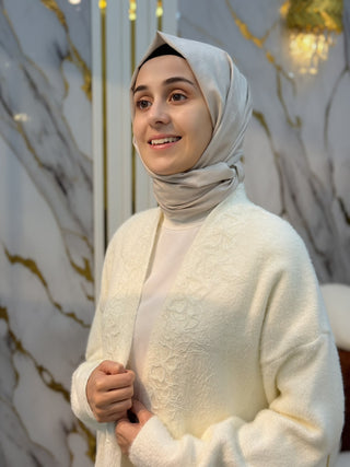 NY MEHLİKA YAKA DETAYLI HIRKA 5045