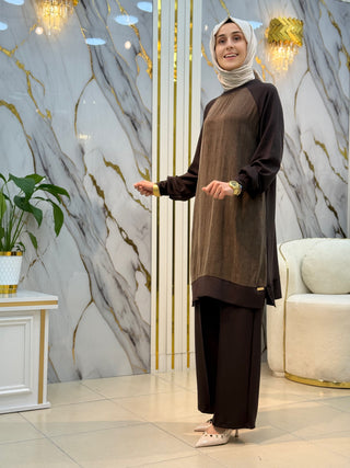 AYŞE AKAY KUPRA DETAY TASARIM 2'Lİ TAKIM 1015