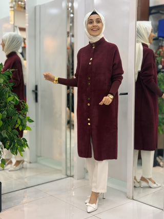 NY MEHLİKA ANGORA BEDENLİ CEKET  2870
