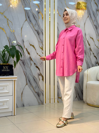 NY MEHLİKA BASIC DÜZ GÖMLEK 2893