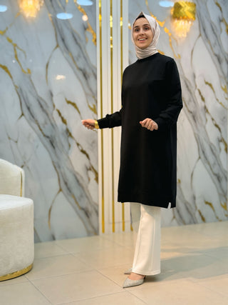 AYŞE AKAY 100 CM TUNİK 9633