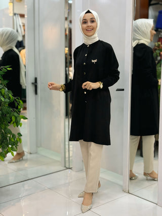 KADO YUSUFCUK BROŞLU SOĞUK İP HIRKA 2725307