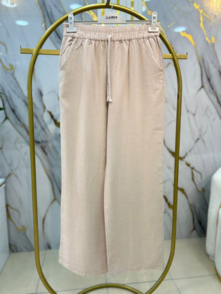 NY MEHLİKA TENSEL BOL PAÇA PANTOLON 4381