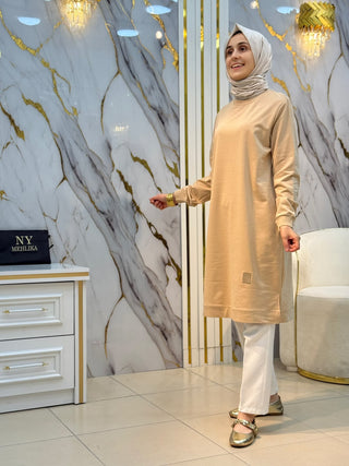 KADO BASIC UZUN TUNİK 7194