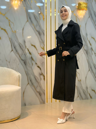 NY MEHLİKA KEMER DETAY TRENÇ 4049