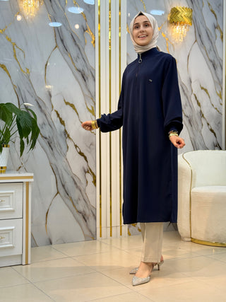 KADO DİK YAKA FERMUARLI LİNDA TUNİK 251491