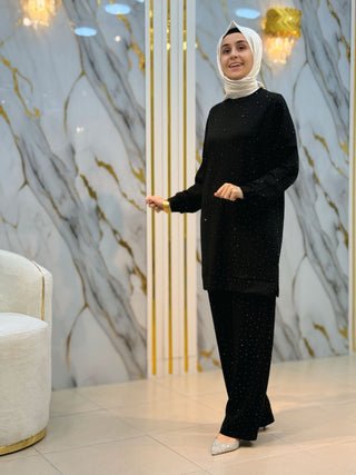 NY MEHLİKA KARMA TAŞ DETAY TAKIM 0553