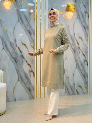 AYŞE AKAY 100 CM TUNİK 9633