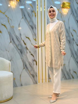 NY MEHLİKA BAKLAVA DESEN HIRKA 3290