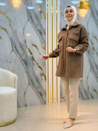 NY MEHLİKA KUZU GÖMLEK (CEKET) 5327