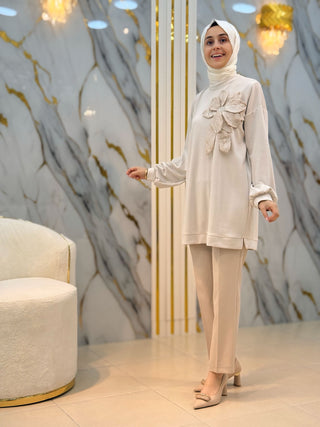 KADO ZAMBAK DETAYLI TUNİK 251342