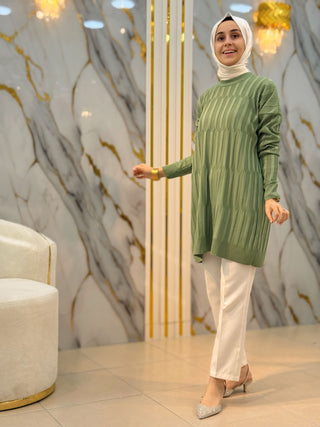 MEHLİKA SOĞUK İP TUNİK 3174