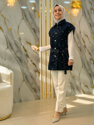 SOUL OF BASİC TASARIM KOT YELEK 32319