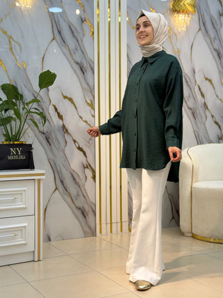 NY MEHLİKA BASIC DÜZ GÖMLEK 2893