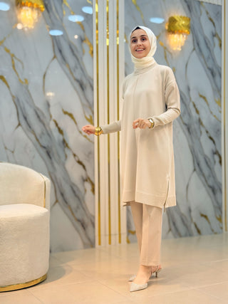 KADO YANI FERMUARLI TRİKO TUNİK 2725013