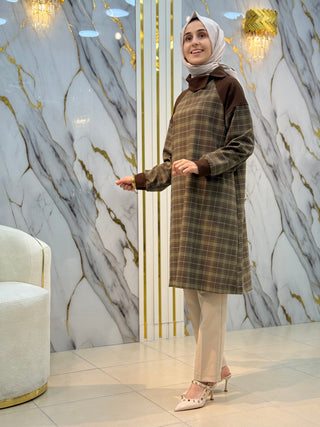 ALESYA TASARIM EKOSE TUNİK A 5115