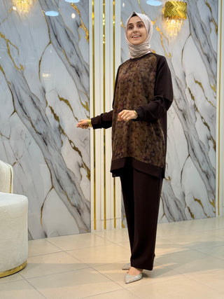 NY MEHLİKA KUPRA DETAYLI OYSHO TAKIM 8010