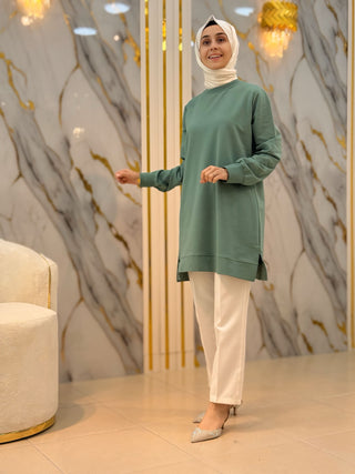 AYŞE AKAY 85 CM TUNİK 25222