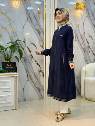 NY MEHLİKA RİBANALI FERMUARLI GİY ÇIK (KAP) 7748