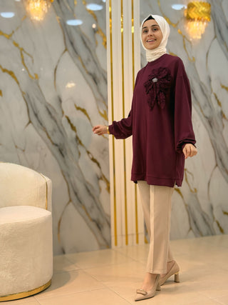 KADO ZAMBAK DETAYLI TUNİK 251342